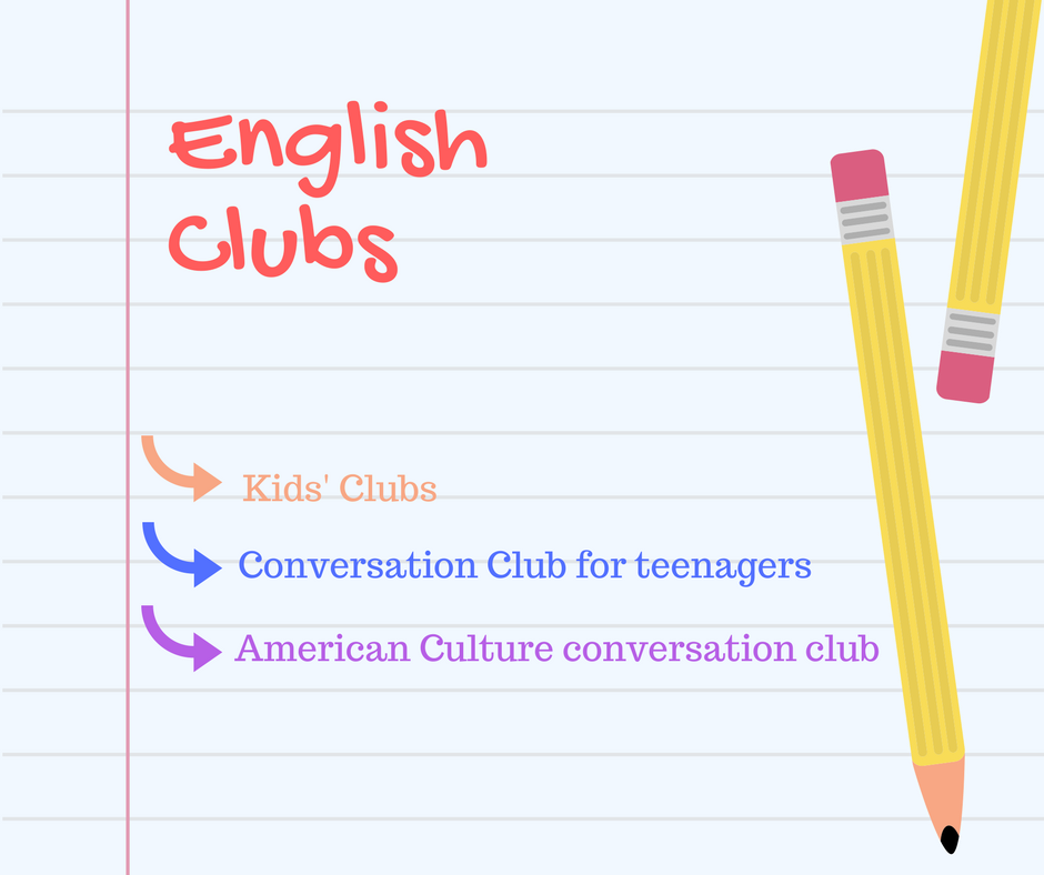 ინგლისურენოვან კლუბებში რეგისტრაცია იწყება/ Register online for our English conversation clubs